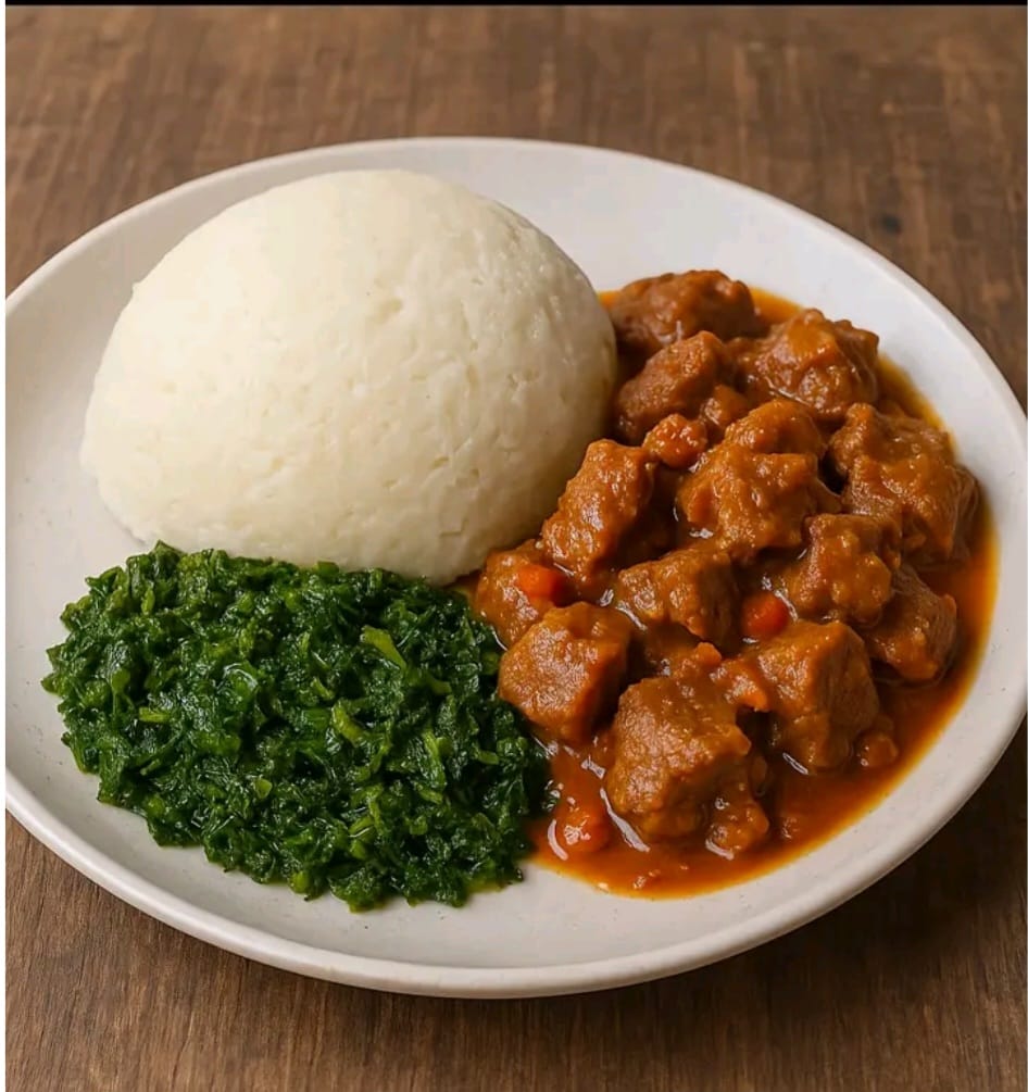 ugali sukuma beef